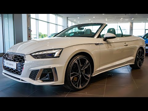 2023 Audi A5 Cabrio S line quattro - Interior and Exterior Details