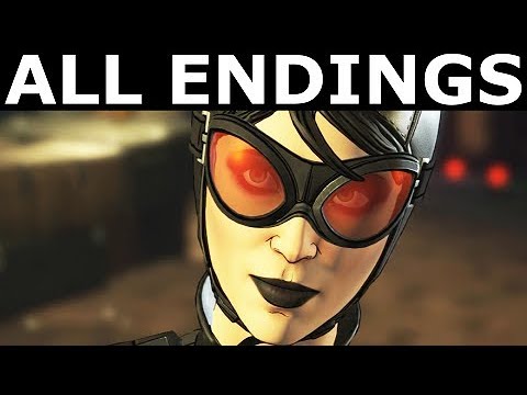 BATMAN Season 2 The Enemy Within Episode 2 ALL ENDINGS - Head Off Harley Quinn Or Head Off Bane