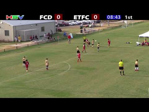 EAST TEXAS FC 07B MCMURRY vs FC DALLAS YOUTH 07B NORTH RED 07 22 18