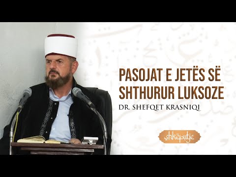 "Pasojat e jetës së shthurur luksoze" - SHKËPUTJE - Dr. Shefqet Krasniqi