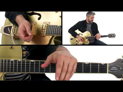 Rockabilly Rhythm Guitar Lesson -  Minor Shuffle Concept - Jason Loughlin