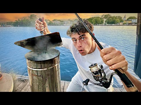 1 Tag ALLES Räuchern und Essen, was wir Fangen! 💀🤮