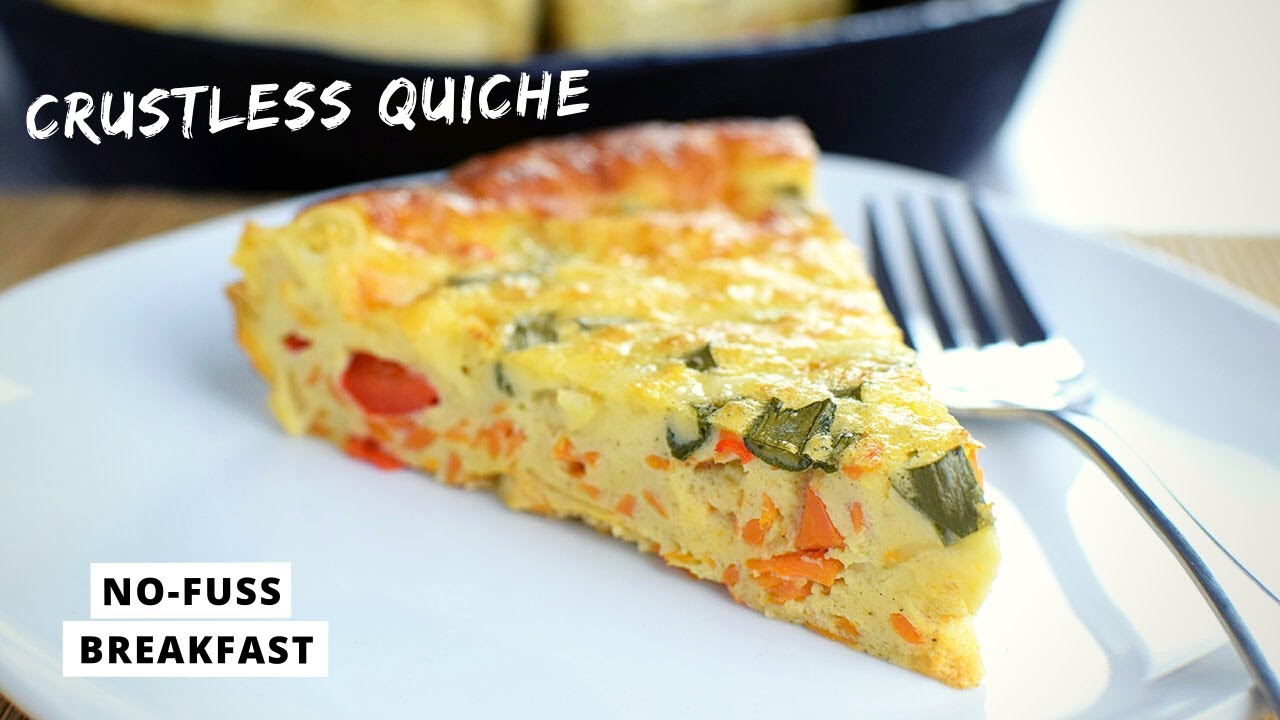 How to make quiche without a crust? Tipseri