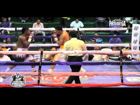 Pelea Byron Uriarte vs Eli Zeledon - Pinolero Boxing