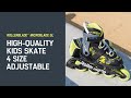 ROLLERBLADE Inline-Skates Microblade SL Schwarz/Lime, 28-32 ROLLERBLADE Inline-Skates Microblade SL Schwarz/Lime, 28-32