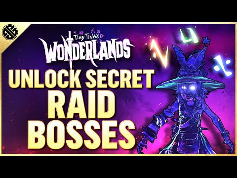Tiny Tina's Wonderlands - Unlock 3 Secret Raid Bosses | Chaos Chamber Guide
