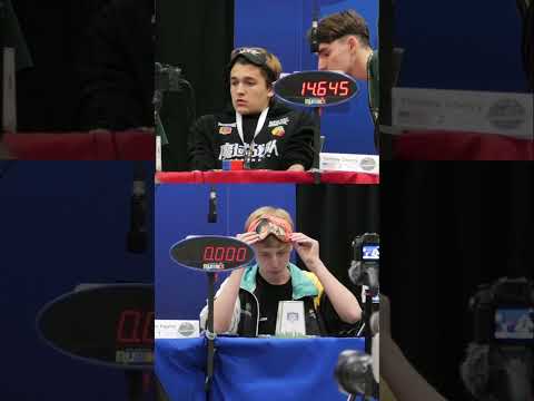 Tommy vs Charlie - WCA Worlds 2025 Final Solve #rubikscube #speedcubing