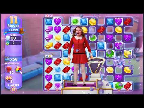 Wonka's World of Candy Level 383 - NO BOOSTERS + FULL STORY 🍫 | SKILLGAMING ✔️