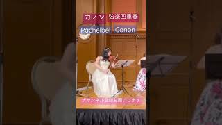 Download lagu パッヘルベル「カノン」弦楽四重奏　Pachelbel Canon #バイオリン #ヴァイオリン ＃カノン mp3