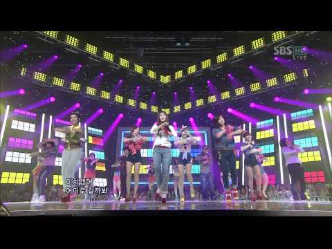 T-ara - Roly Poly (SBS Inkigayo 110724) Live HD