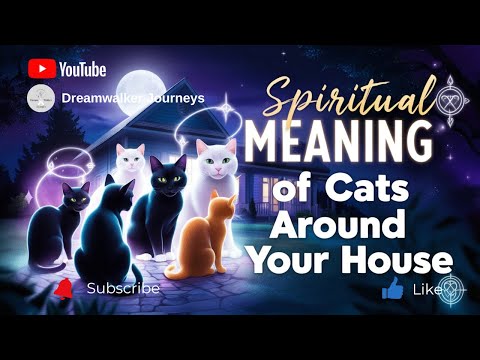 Spiritual Meaning of Cats Around Your House | Protection, Energy Shifts & Spirit Guides