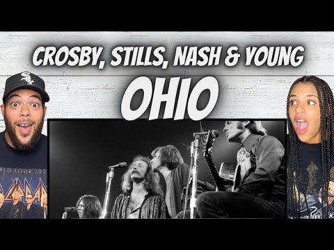 WOW!| FIRST TIME HEARING Crosby Stills Nash & Young  - Ohio  REACTION