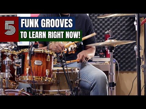 5 Classic Funk Grooves To Learn Right Now 🤩