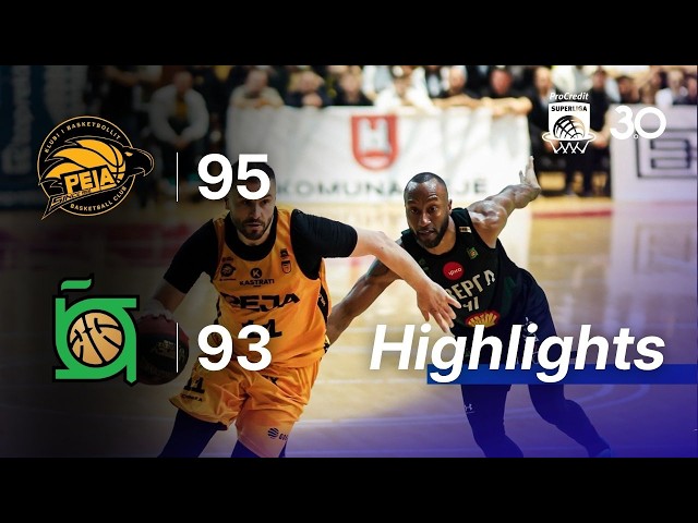  Highlights i gjysmëfinales së dytë ndërmjet Pejës dhe Trepçës