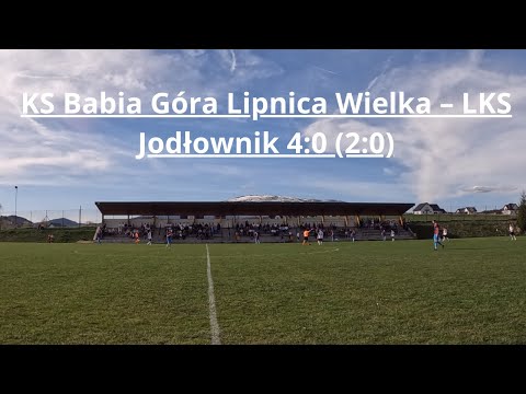 KS Babia Góra Lipnica Wielka – LKS Jodłownik 4:0 (2:0)