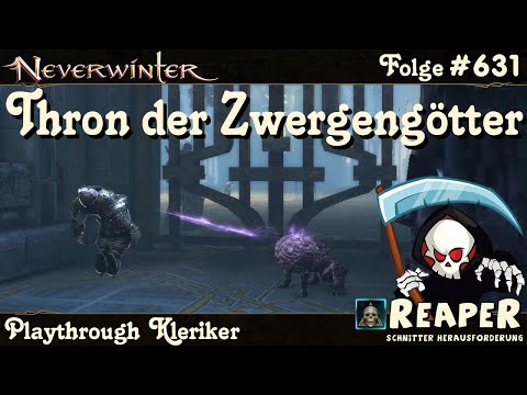 NEVERWINTER #631 Thron der Zwergengötter - Herausforderung des Schnitters -Kleriker Play PS4 deutsch