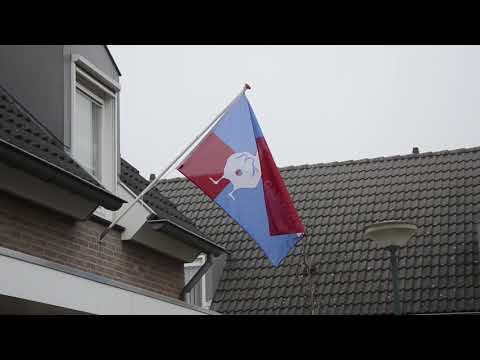 11-11-2020 Ganzegat opent carnavalsseizoen met vlaggen