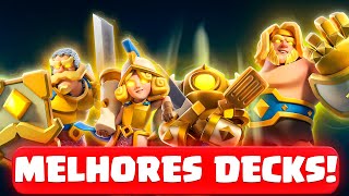TOP 10 DECKS de HERÓIS QUE ESTÃO DOMINANDO o Clash Royale! - Deck Guide by Allan Franzotti