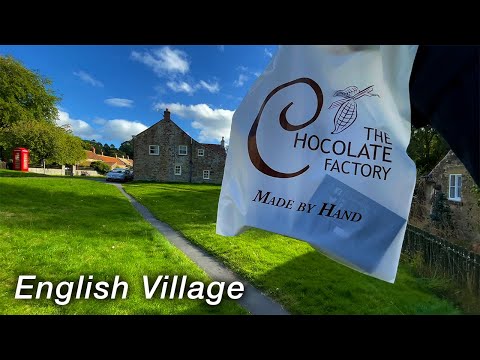 We found a Chocolate factory in English Village, Hutton Le Hole || Filipina in UK || [4K]