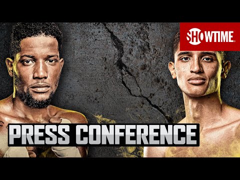 Erickson Lubin vs. Sebastian Fundora: Press Conference | SHOWTIME CHAMPIONSHIP BOXING