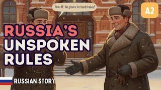 Russia’s Unspoken Rules | Story for learning Russian (A2)🇷🇺