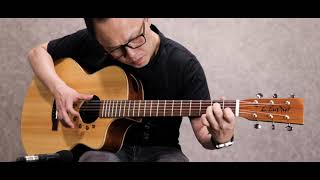 Video thumbnail for L.Luthier Cofe S Acoustic Guitar Sound Demo by L.Luthier Guitar