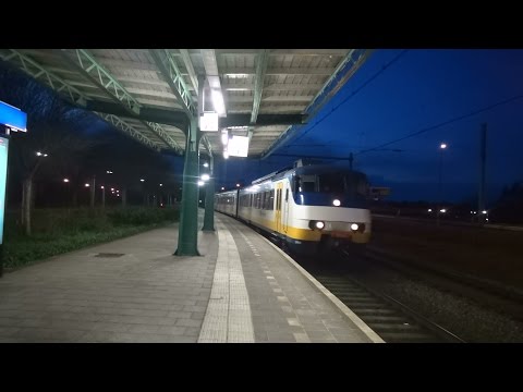 Aankomst NS SGM 2954 op station Deventer richting Enschede