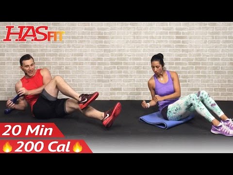 20 Minute Ab Workout for Women & Men - 20 Minute Abs Workout for People Who Get Bored Easily at Home