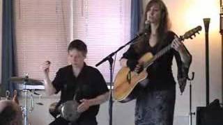 Happy Rhodes live - "Ra Is A Busy God" (New Haven house concert)