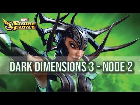 Dark Dimension 3 - Node 2 Gameplay ∣ Marvel Strike Force