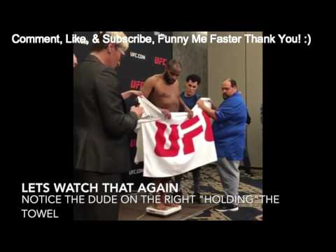 Daniel Cormier (Totally Cheats to Make Weight at UFC 210 Weigh-Ins)