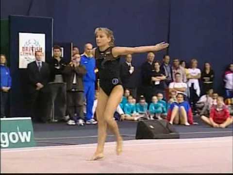 Elena Zamolodchikova 2004 Glasgow Grand Prix Floor