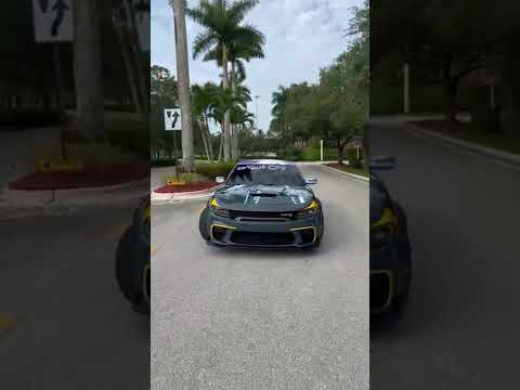 Shout to that boy my boy got the static shock ⚡️Widebody Hellcat Down their in Miami 🙌🏾