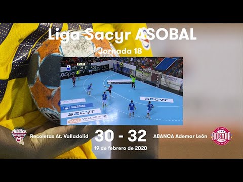 Liga Sacyr ASOBAL J18: Recoletas At. Valladolid - ABANCA Ademar León 30-32