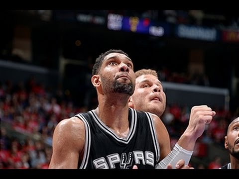 Tim Duncan Outduels Blake Griffin in OT Playoff Classic