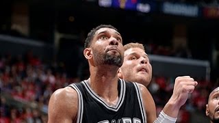 Blake Griffin - Los Angeles Clippers - Tim Duncan - San Antonio Spurs