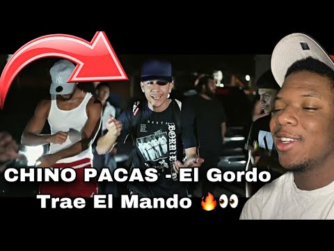 Black Guy Reacts To Chino Pacas - El Gordo Trae El Mando [Video Oficial]