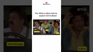 SEO ko easy samjha hai kya🥺😤 | Markzmania | Digital Marketing Agency |