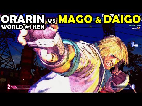 SF6 - ORARIN (#1 Ken) vs. MAGO & DAIGO in Ranked Match