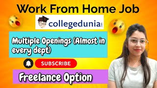 Collegedunia Multiple Job Openings | Fresher