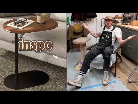 $30 DIY C Side Table | Small Space Solution