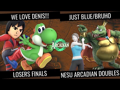 NESU Arcadian Doubles - We Love Denis!!! (Apple Reviewer/Clune) vs Bruho/Just Blue - Losers Finals