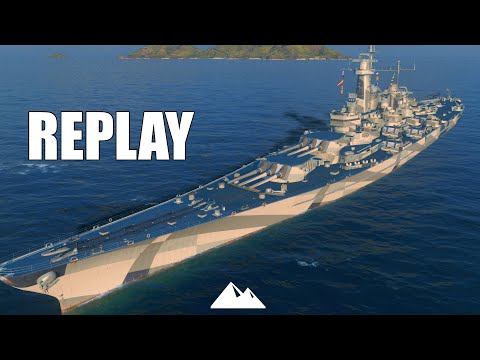 Montana, aggressiv nach vorne und dem Schaden entgegen! - World of Warships | [Replay] [Deutsch]