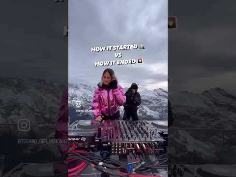 Brina Knauss in Alps scenery @VSNZ 🔥 #melodictechno #afterlife #sunrise #taleofus #tomorrowland