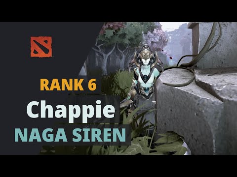 Chappie (Rank 6) plays Naga Siren Dota 2 Full Game