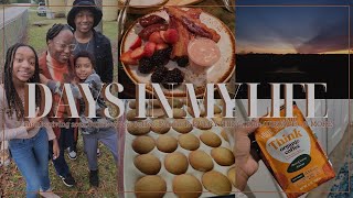 Thanksgiving Day Vlog: Sunrises, Four Sigmatic☕, Blue Update Chat + Walmart Run, Mom Life