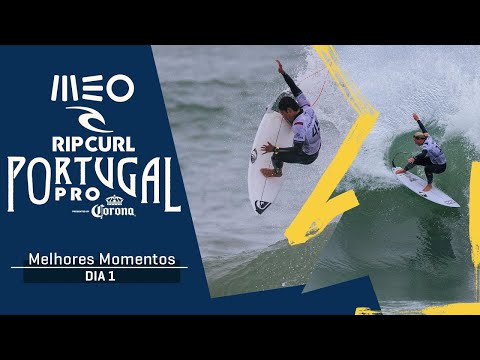 MELHORES MOMENTOS - DIA 1 | MEO Rip Curl Pro Portugal