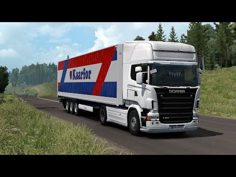 ETS2 1.39 - ProMods 2.51 - SCANIA R490 Open pipe - Trip: Orléans - Frankfurt am Main