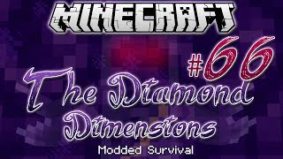 "FULLY FUELLED ROCKET!" | Diamond Dimensions Modded Survival #66 | Minecraft