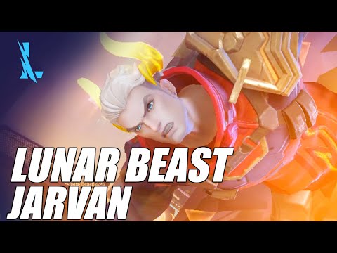 League of Legends: Wild Rift Lunar Beast Jarvan Skin Spotlight